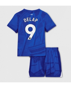 Chelsea Liam Delap #9 Maglia Gara Casa Repliche 2025-26 Bambino Maniche Corte Chelsea Liam Delap #9 Maglia Gara Casa Repliche 2025-26 Bambino Maniche Corte
